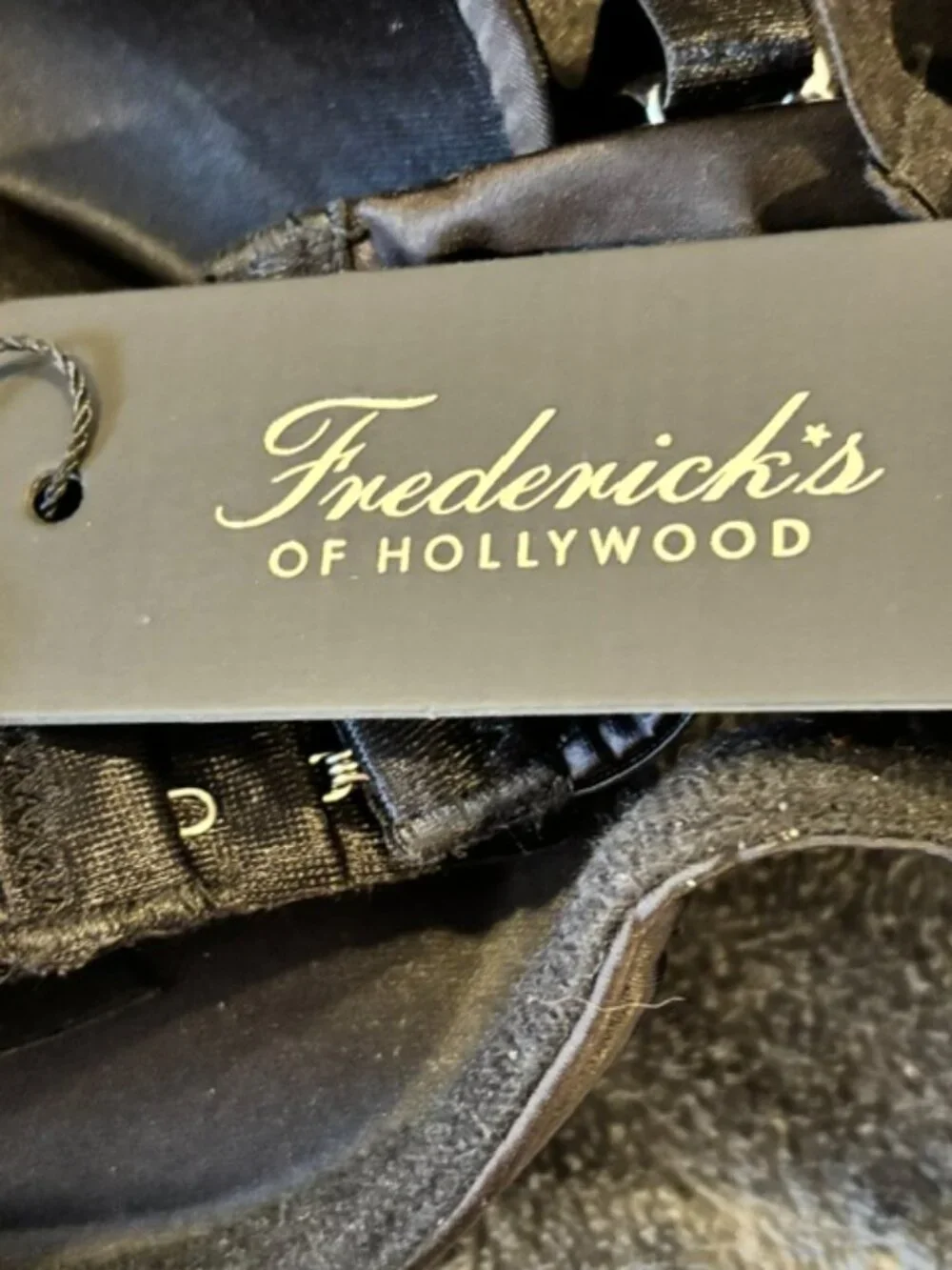 Rising Star Plunge Push Up Bra in Petra Satin 38DD - Picture 3 of 4